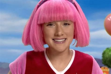 girl from lazy town today.